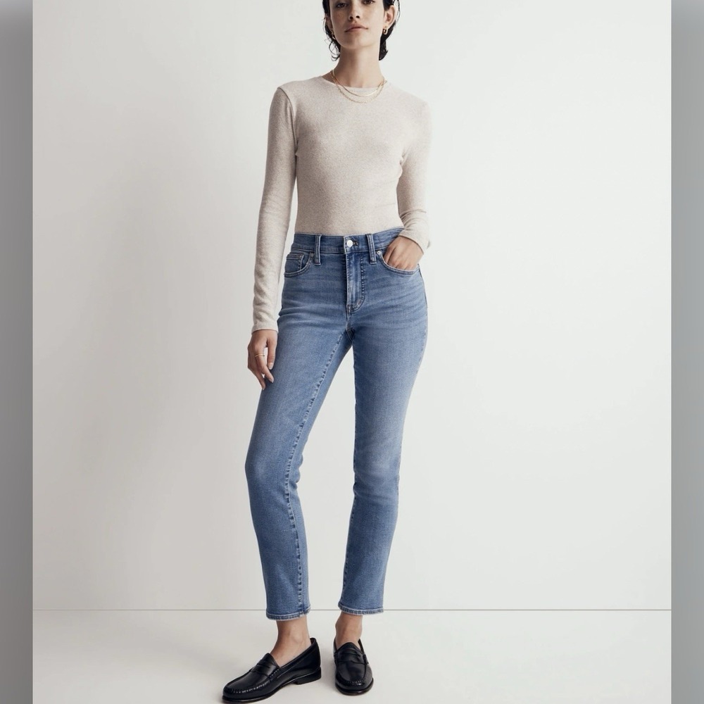 Madewell The Mid-Rise Perfect Vintage Jean In‎ Clearwater Wash Women's 25 Denim